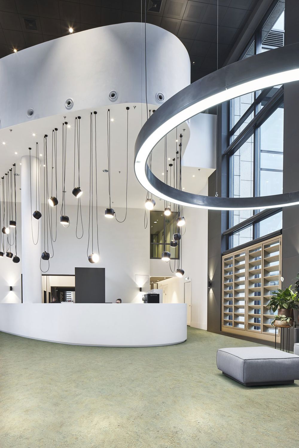 Pavimento de linóleo natural - MARMOLEUM MARBLED - Forbo Flooring