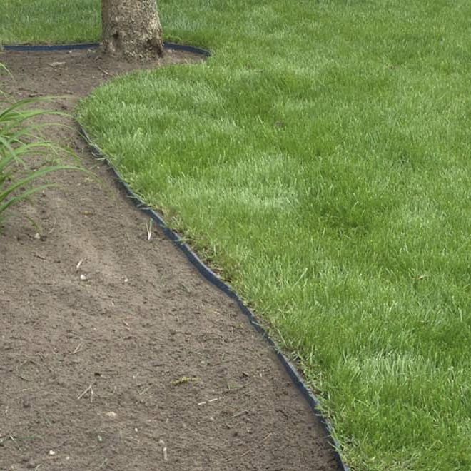 Borde de jardín - Greenmax - para cubierta vegetal / de plástico / lineal
