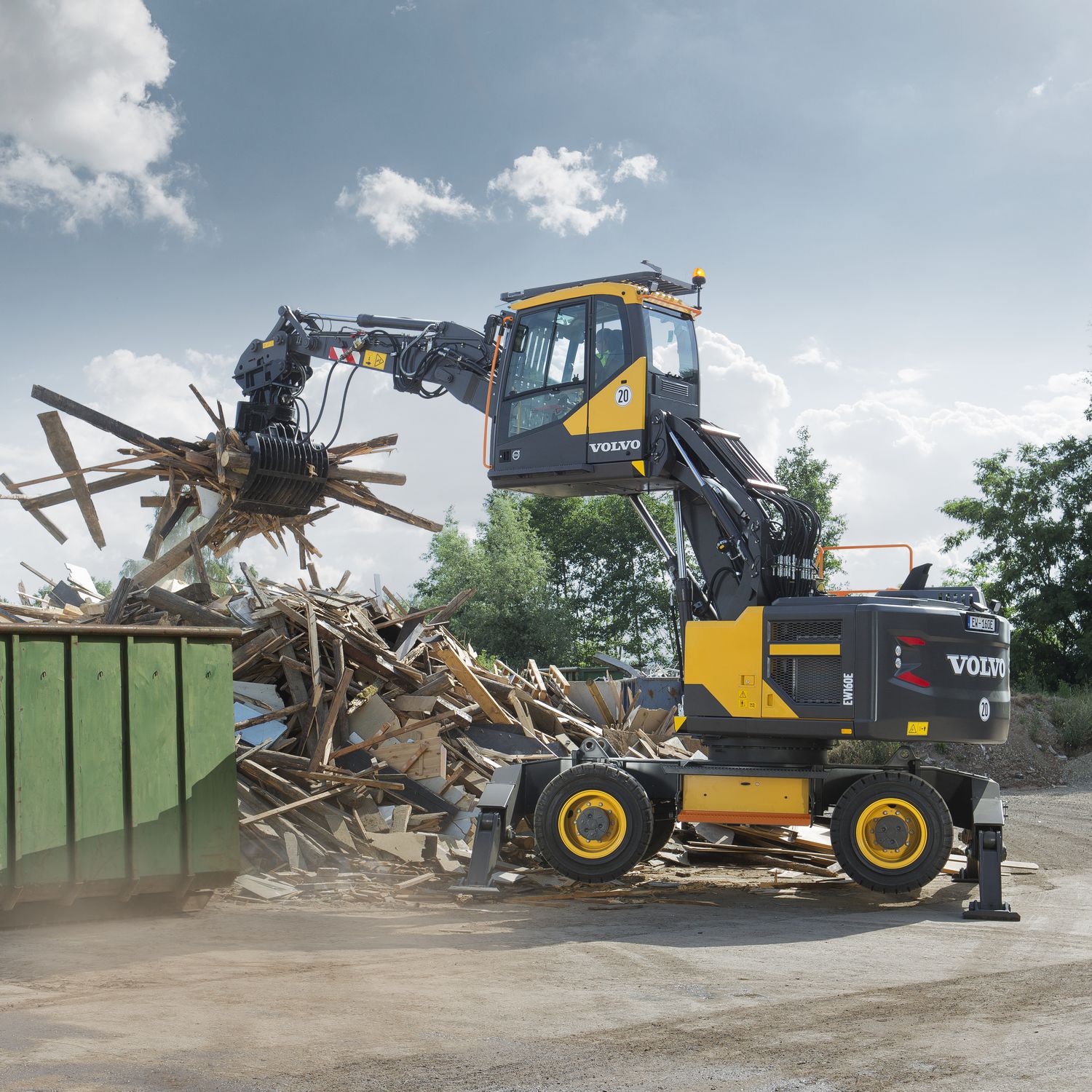 Excavadora intermedia EW160E Volvo Construction Equipment Germany