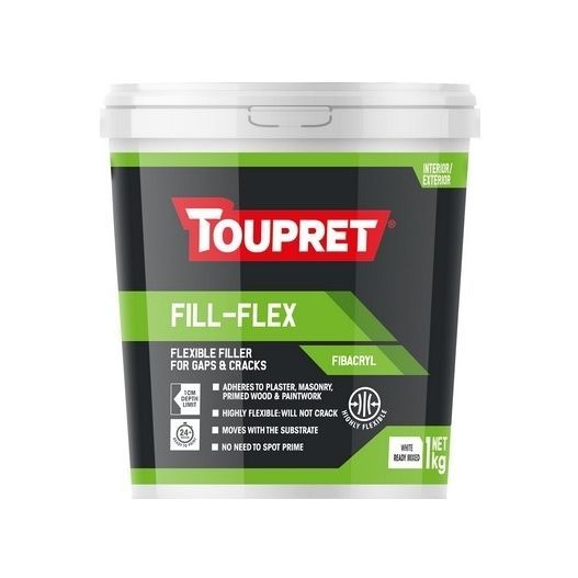 Masilla elástico FILLFLEX TOUPRET a base de resina acrílica / de