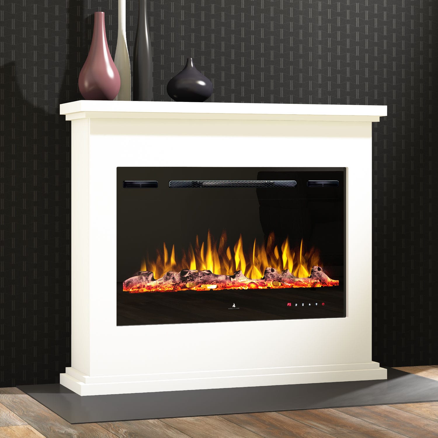 Chimenea eléctrica - NOBLE FLAME FERRARA - muenkel design