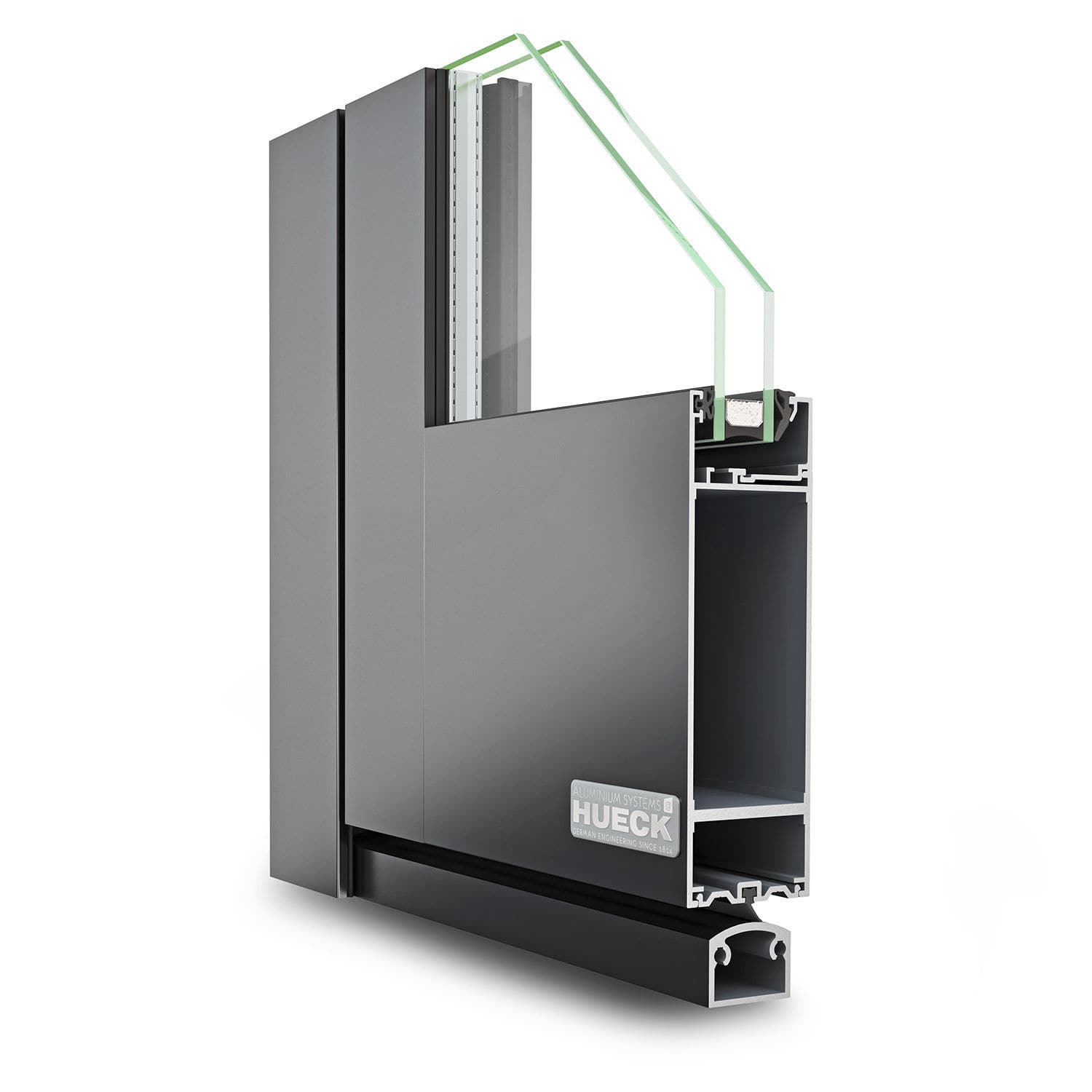 Perfil para puerta de aluminio A72 Hueck System GmbH & Co. KG Perfil para puerta de aluminio A72 Hueck System GmbH & Co. KG
