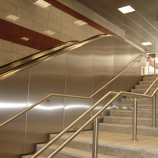 Panel decorativo de acero inoxidable - Ieronimakisinox - para