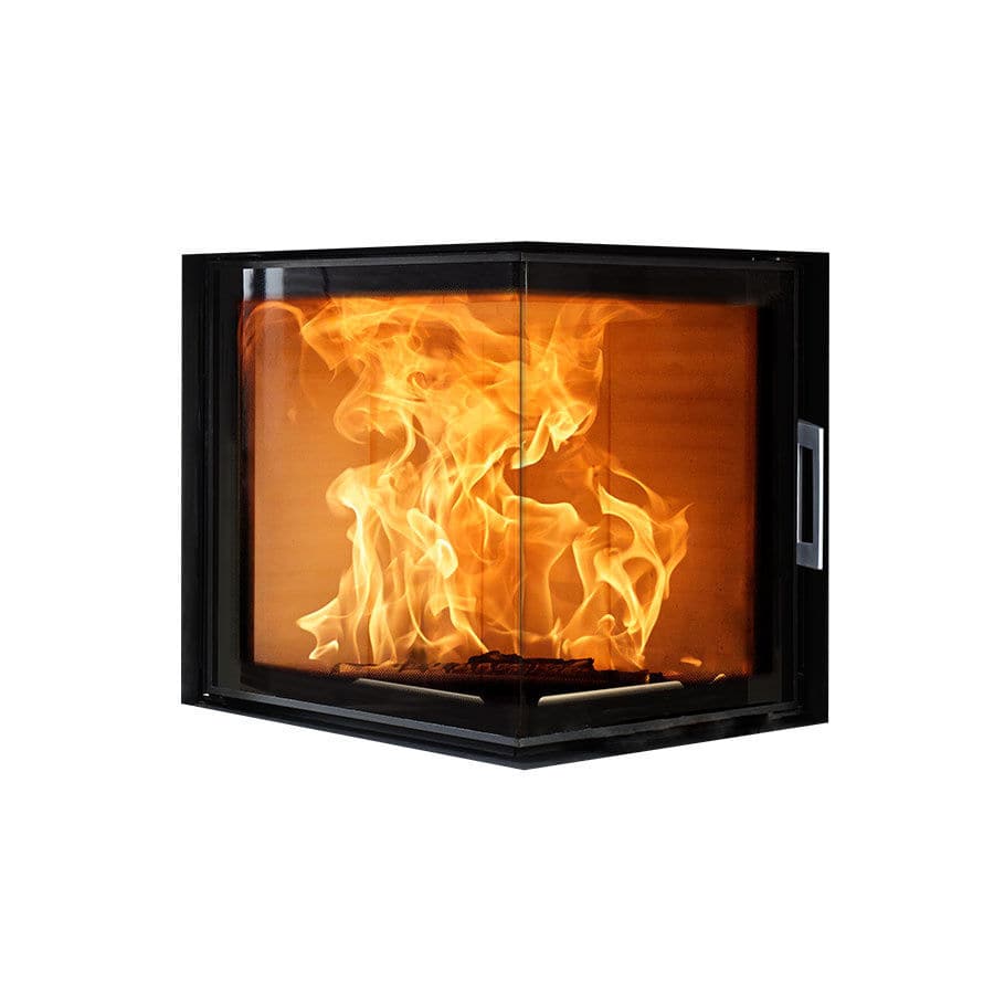 Chimenea insertable de esquina - S140-41 - Morsø Jernstøberi A/S - de leña