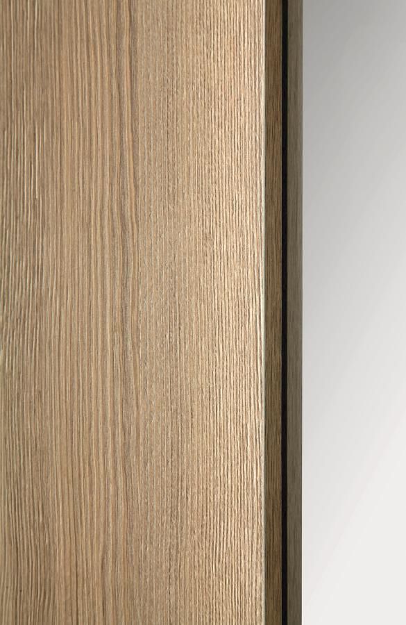 Puerta de interior - VITO - Lebo - abatible / de roble / de chapa de madera