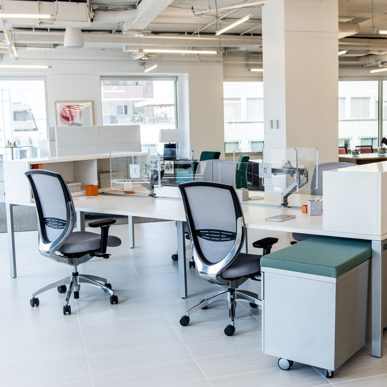 Estación de trabajo XSEDE® KIMBALL Office con base / para 2