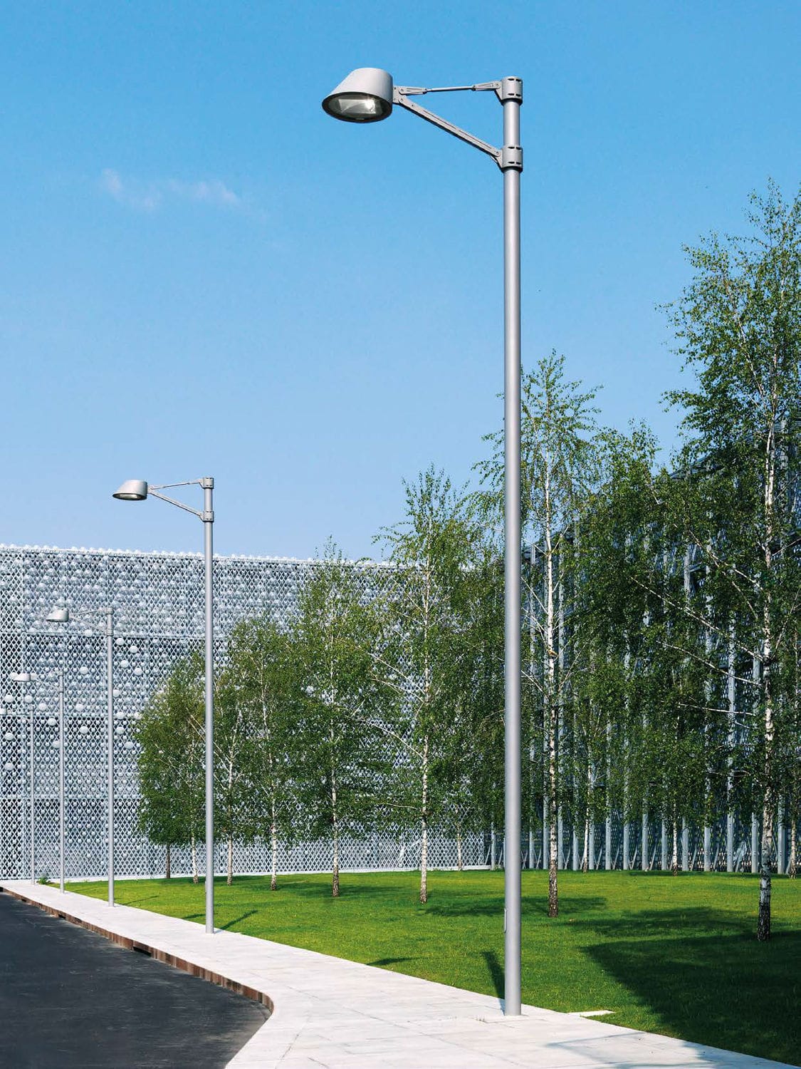 Consola para poste de iluminación - TWIN4 - MARTINI Illuminazione