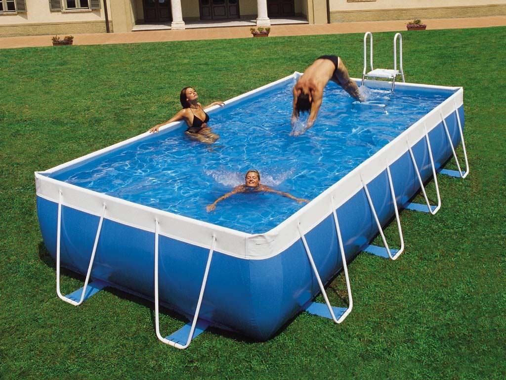 folding swimming pool