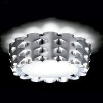 Plafón contemporáneo / de metal / LED