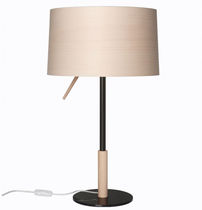 Lámpara de mesa / de madera / contemporánea...