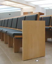 Banco público contemporáneo / de madera...