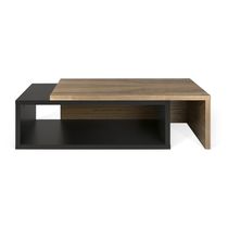 Mesa de centro moderna / de nogal / de madera...