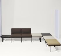 Banqueta modular / contemporánea / de tejido...