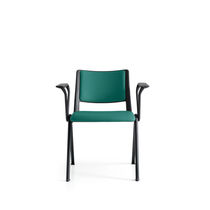 Silla contemporánea / de plástico / con...