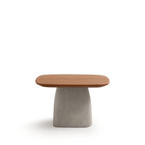 Mesa de centro contemporánea / de hormigón...