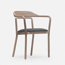 Silla contemporánea / de tejido / de cuero...