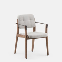 Silla de comedor contemporánea / de tejido...