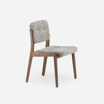 Silla de comedor contemporánea / de tejido...
