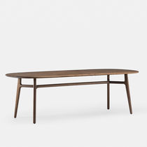 Mesa de comedor contemporánea / de roble...