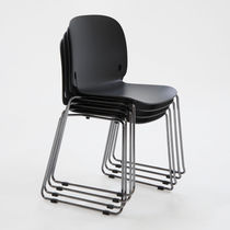 Silla contemporánea / de poliamida / con...