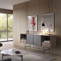 Aparador contemporáneo / de madera lacada...