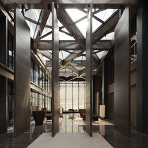 Puerta suelo-techo - Todos los fabricantes de la arquitectura y del