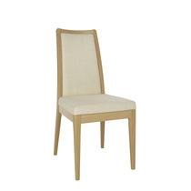 Silla de comedor contemporánea / tapizada...
