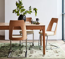 Silla de comedor contemporánea / tapizada...