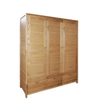 Armario contemporáneo / de roble / con puertas...