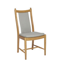 Silla de comedor clásica / de tejido / de...