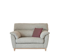 Sillón contemporáneo / de tejido / de roble...