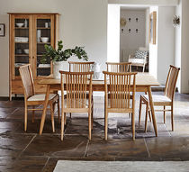 Silla de comedor contemporánea / tapizada...