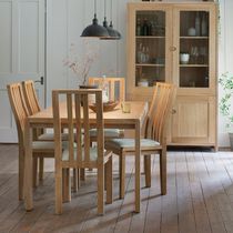 Mesa de comedor contemporánea / de roble...