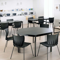 Mesa de trabajo contemporánea / de madera...