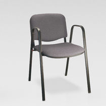 Silla de visita contemporánea / de tejido...