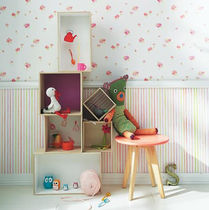 Papel pintado contemporáneo / de flores...