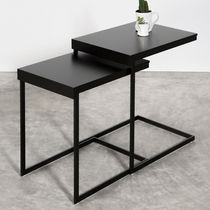 Mesa nido contemporánea / de madera / de...
