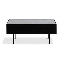 Mesa contemporánea / de acero / de mármol...