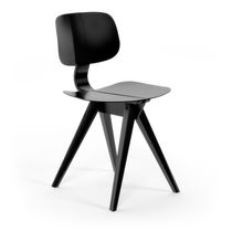 Silla de diseño escandinavo / de roble /...