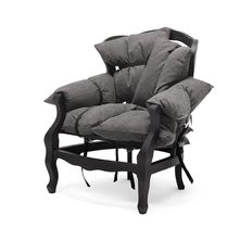 Sillón de diseño original / de tejido /...