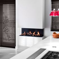Chimenea de gas / contemporánea / hogar...