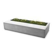 Banco con jardinera, Banco con jardinera integrada - Todos los