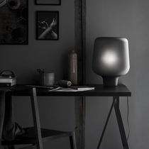 Lámpara de mesa / de vidrio / contemporánea...