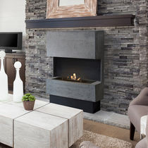 Revestimiento de chimenea contemporáneo...
