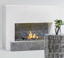 Revestimiento de chimenea contemporáneo...