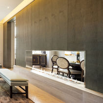 Quemador de bioetanol rectangular / contemporáneo...