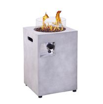 Chimenea de propano / contemporánea / de...