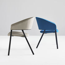 Silla contemporánea / tapizada / de tejido...