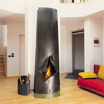Chimenea de leña / de gas / de diseño original...