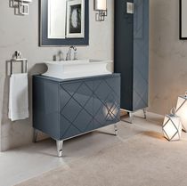 Mueble de lavabo de pie / de madera / de...
